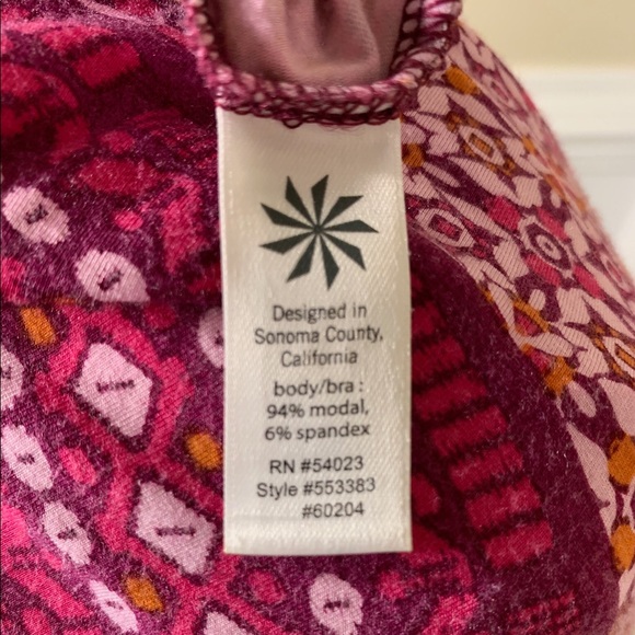 Athleta Rio Maxi Racerback Dress | Raspberry Persia | XS - Picture 8 of 8